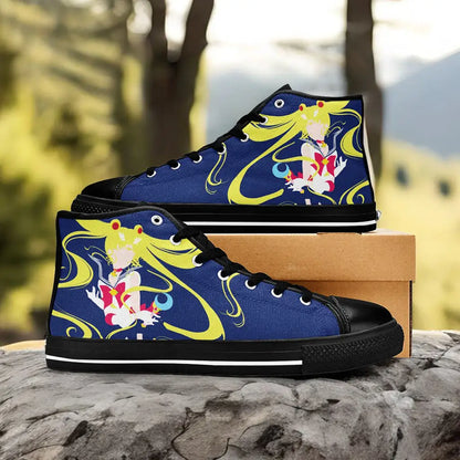 Sailor Moon Custom High Top Sneakers Shoes