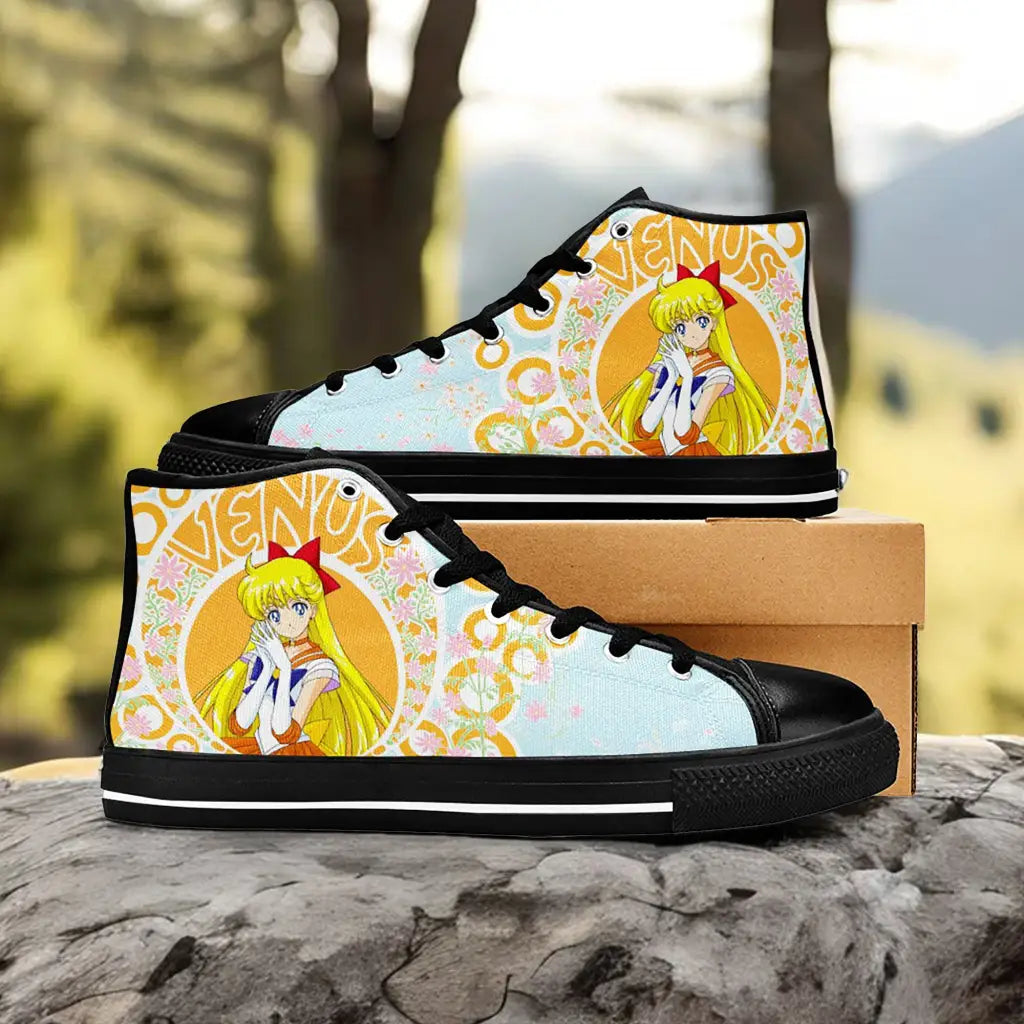 Sailor Moon Custom High Top Sneakers Shoes