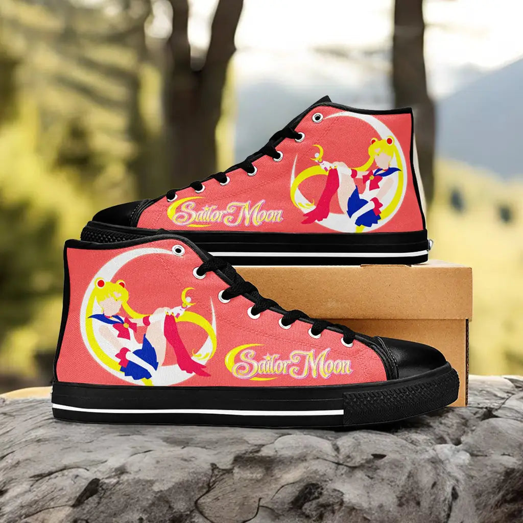 Sailor Moon Custom High Top Sneakers Shoes