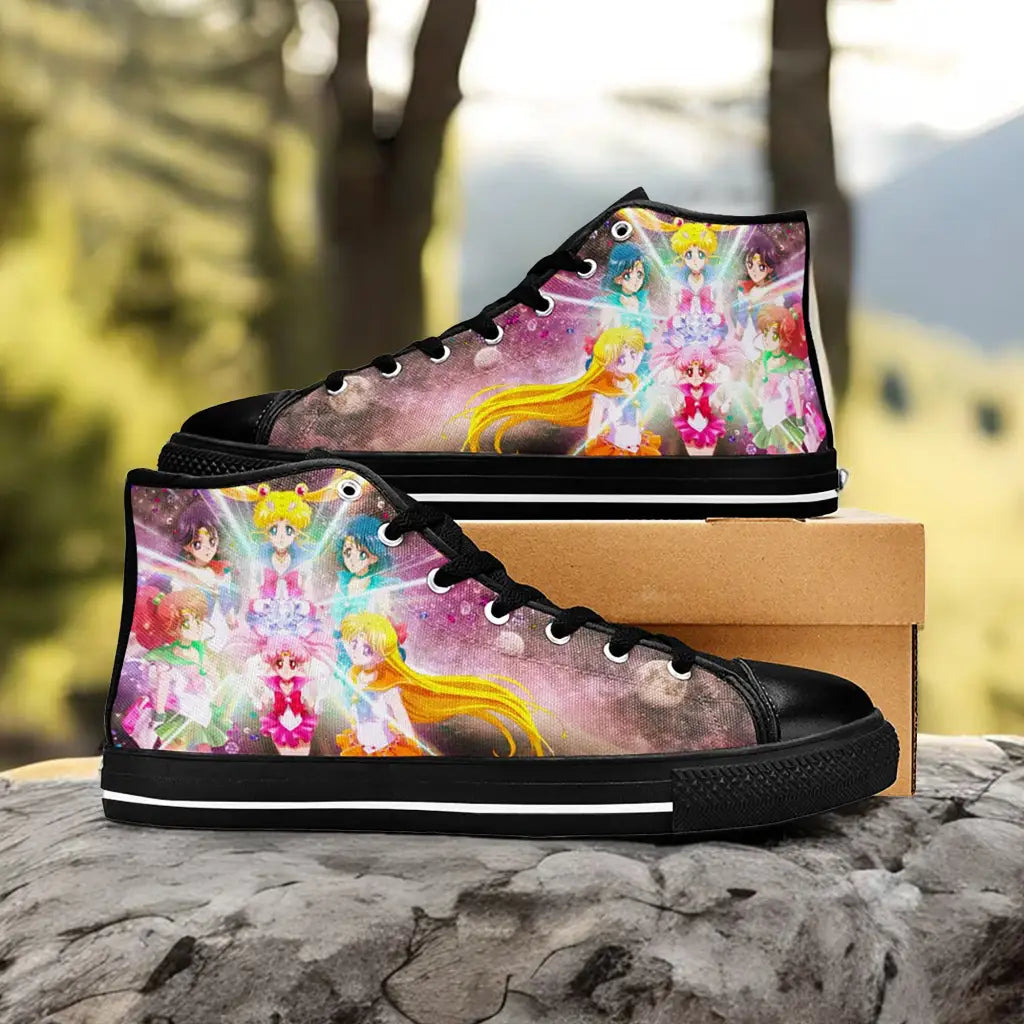 Sailor Moon Custom High Top Sneakers Shoes