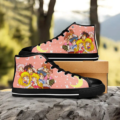 Sailor Moon Custom High Top Sneakers Shoes