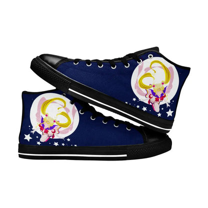 Sailor Moon Custom High Top Sneakers Shoes