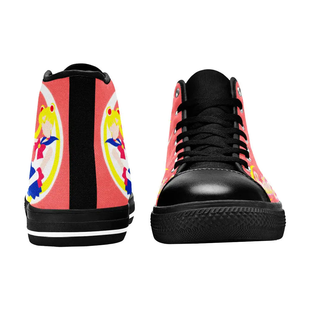 Sailor Moon Custom High Top Sneakers Shoes