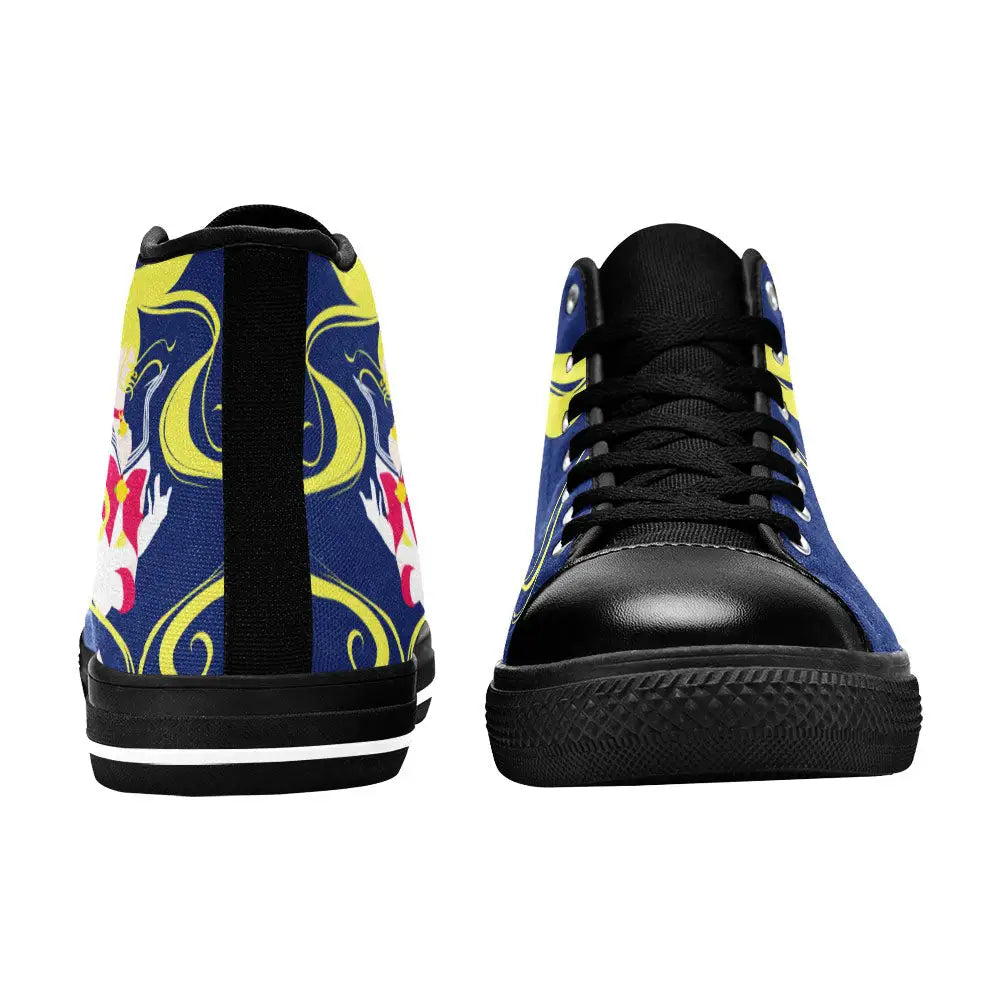 Sailor Moon Custom High Top Sneakers Shoes