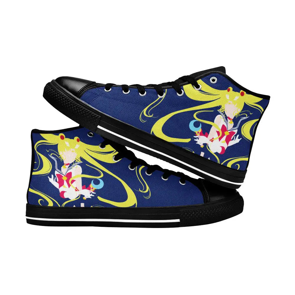 Sailor Moon Custom High Top Sneakers Shoes