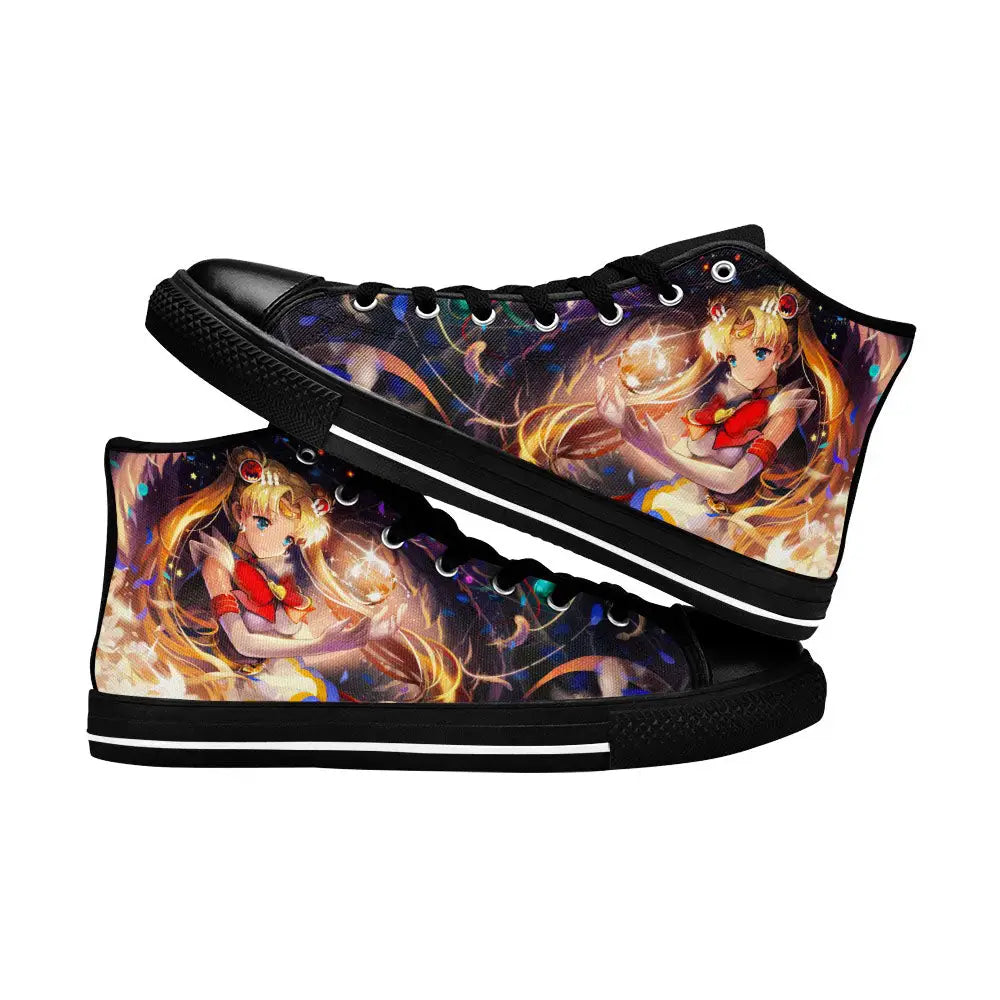 Sailor Moon Custom High Top Sneakers Shoes