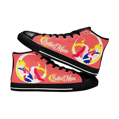 Sailor Moon Custom High Top Sneakers Shoes