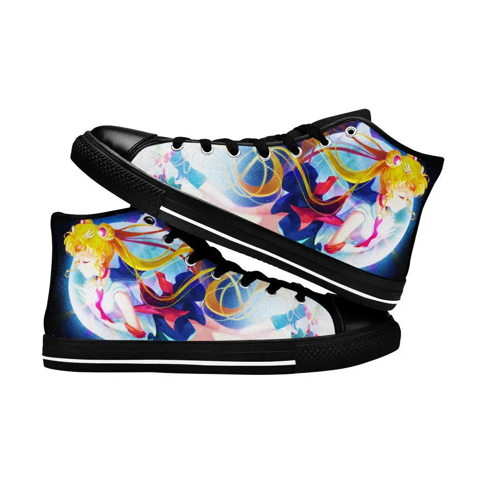 Sailor Moon Custom High Top Sneakers Shoes