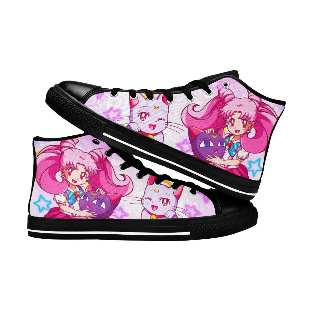 Sailor Moon Custom High Top Sneakers Shoes