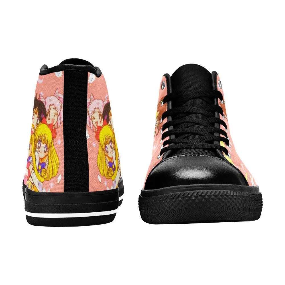 Sailor Moon Custom High Top Sneakers Shoes