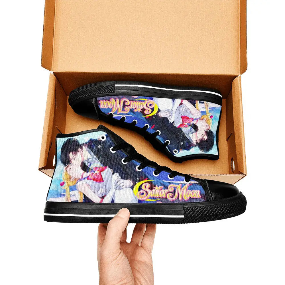 Sailor Moon Custom High Top Sneakers Shoes