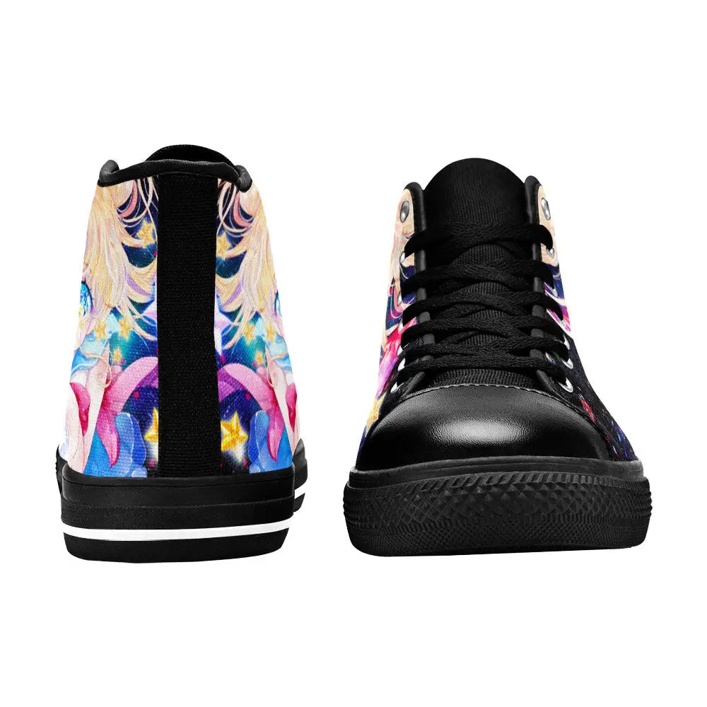 Sailor Moon Custom High Top Sneakers Shoes