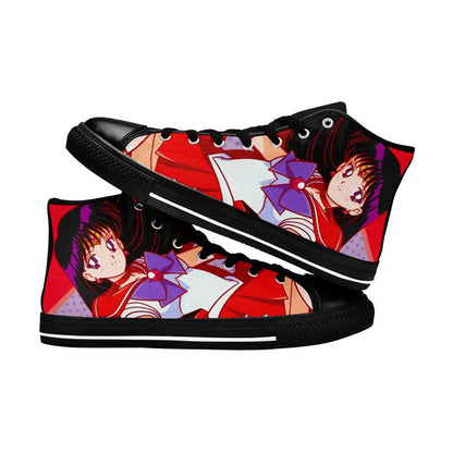 Sailor Moon Custom High Top Sneakers Shoes