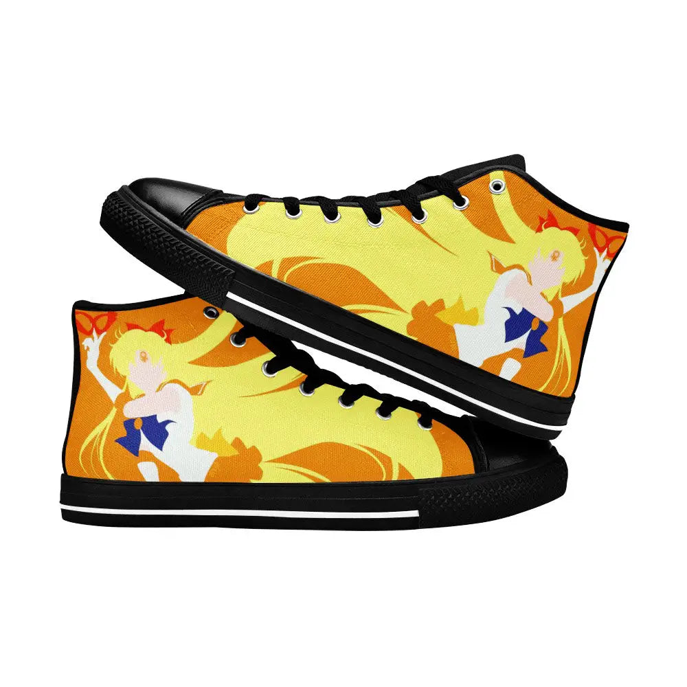 Sailor Moon Custom High Top Sneakers Shoes