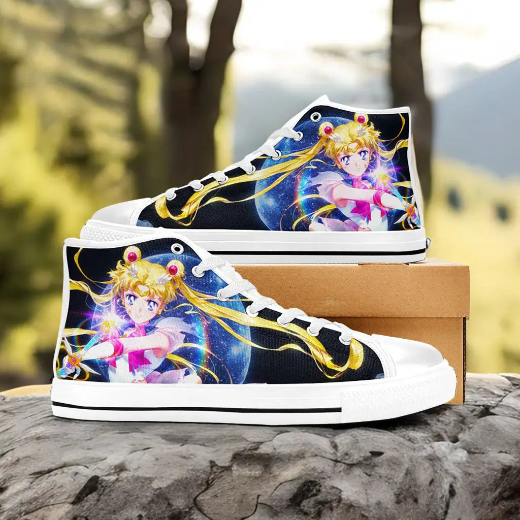 Sailor Moon Custom High Top Sneakers Shoes