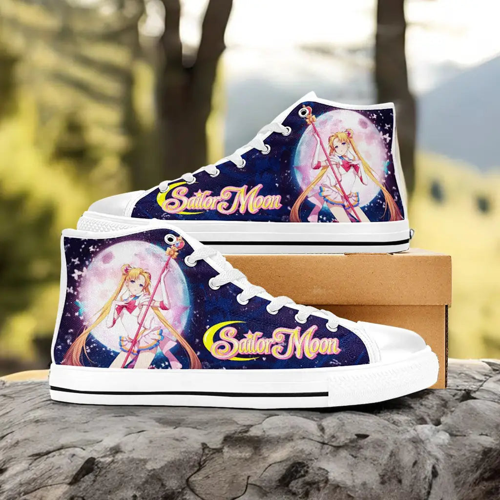 Sailor Moon Custom High Top Sneakers Shoes