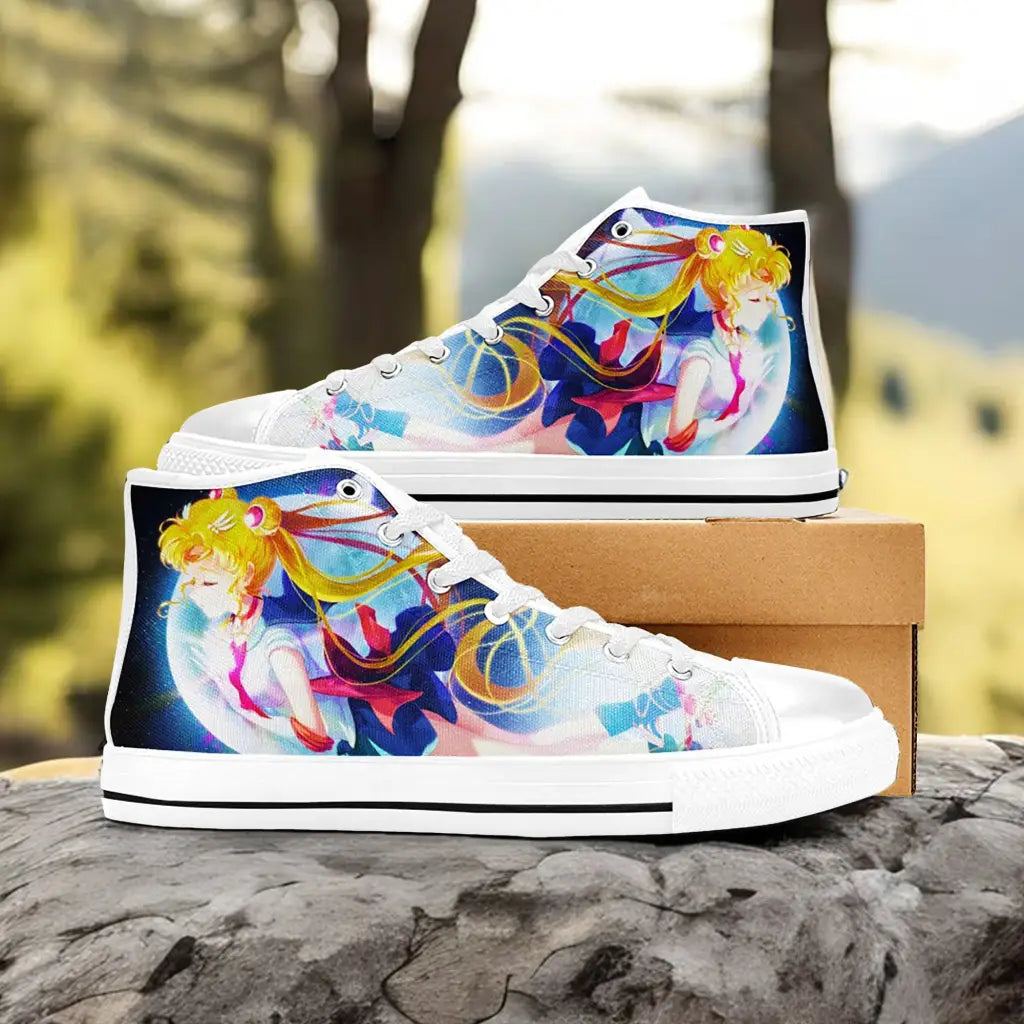 Sailor Moon Custom High Top Sneakers Shoes