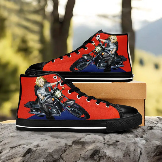 Sano Manjiro Mikey Tokyo Revengers Custom High Top Sneakers Shoes