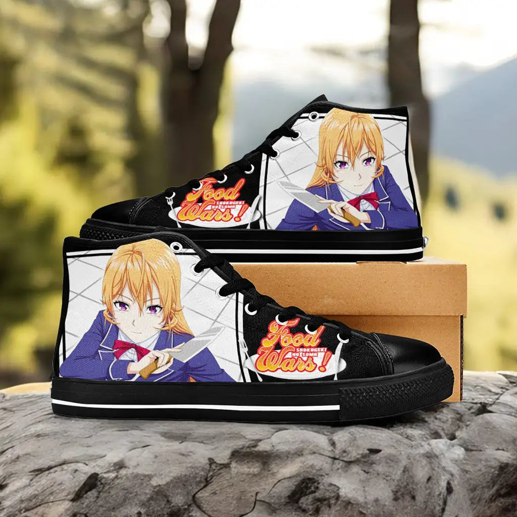 Shokugeki no Souma Erina Nakiri Custom High Top Sneakers Shoes