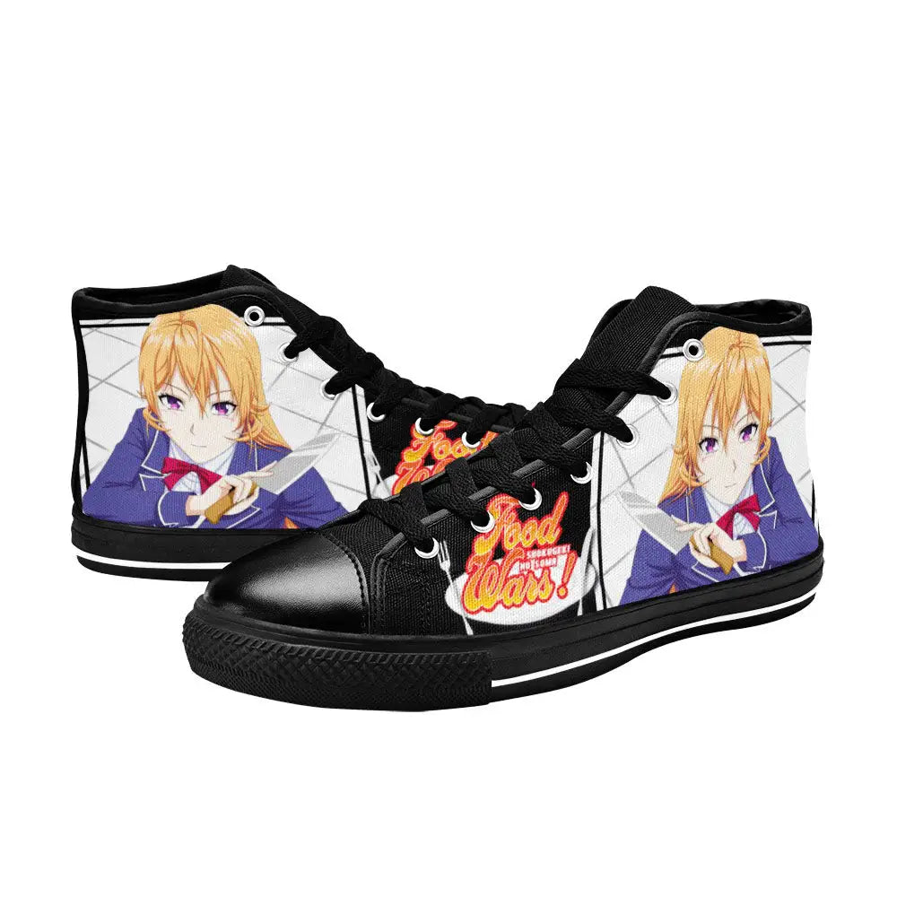 Shokugeki no Souma Erina Nakiri Custom High Top Sneakers Shoes