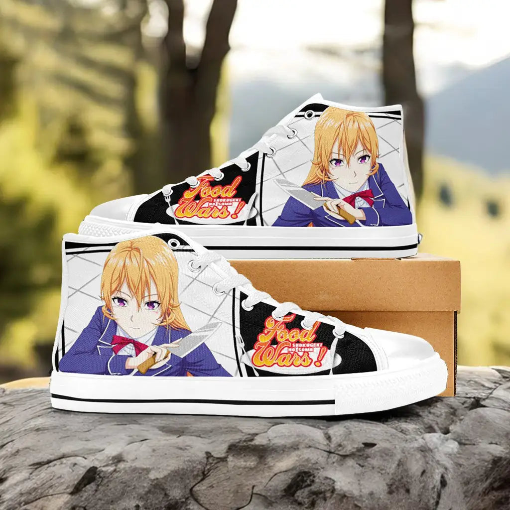 Shokugeki no Souma Erina Nakiri Custom High Top Sneakers Shoes