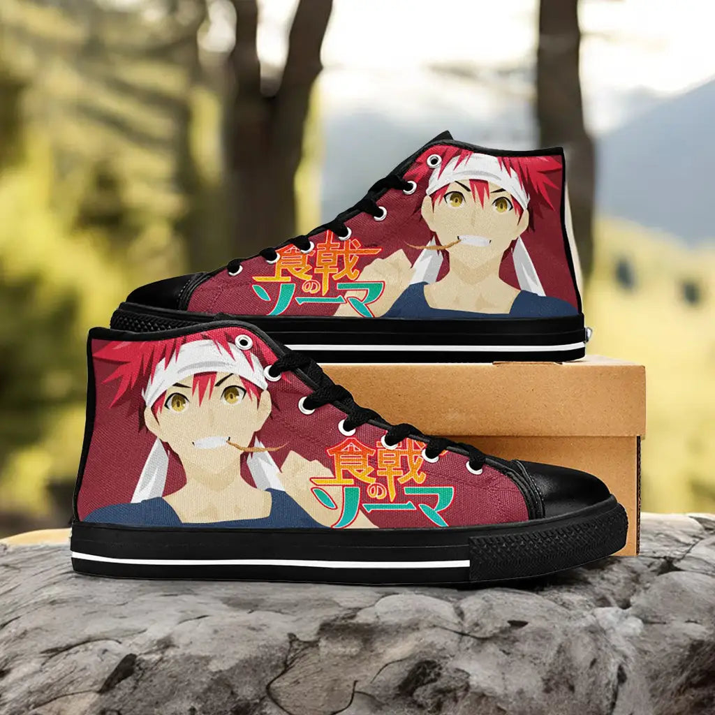 Shokugeki no Souma Custom High Top Sneakers Shoes