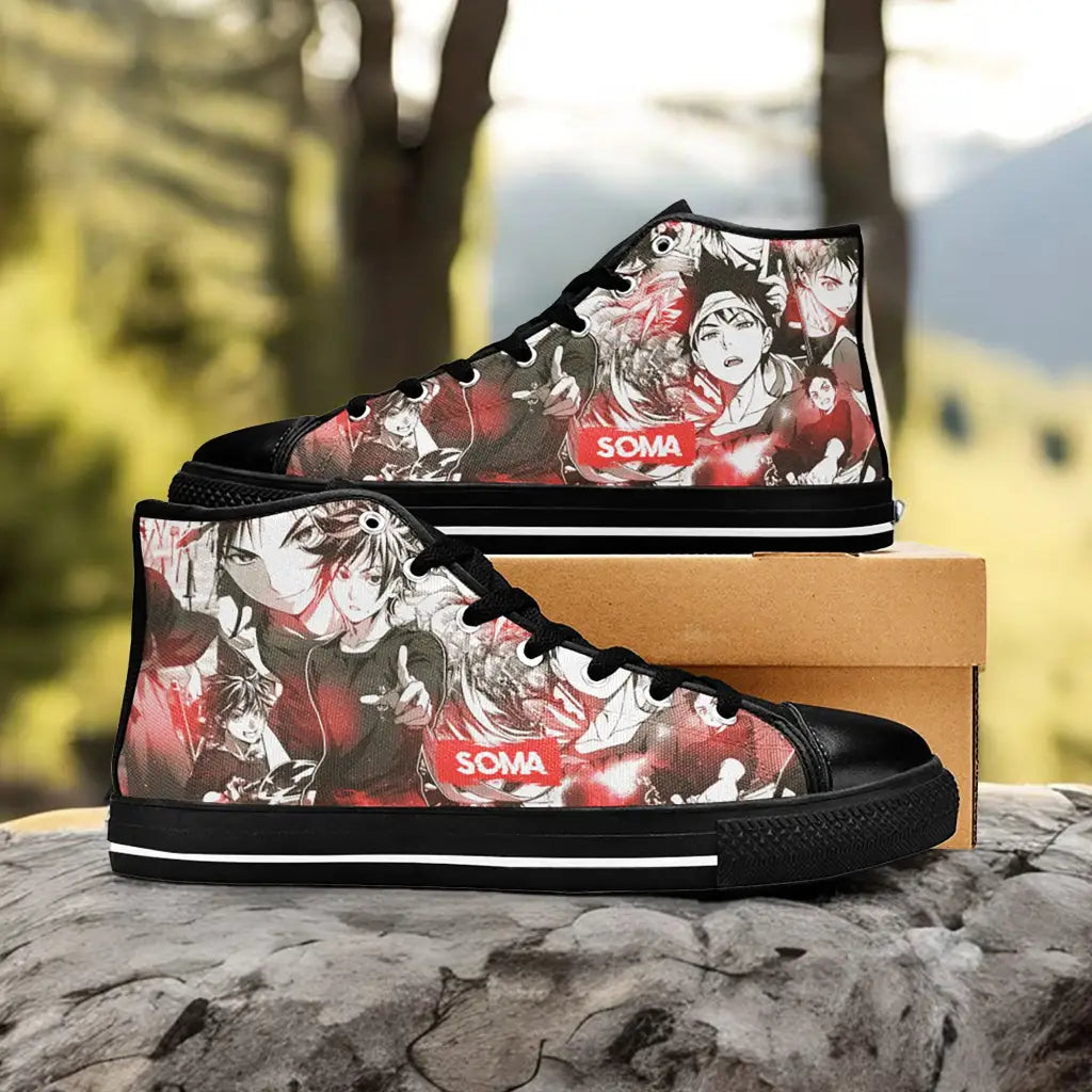 Shokugeki no Souma Custom High Top Sneakers Shoes