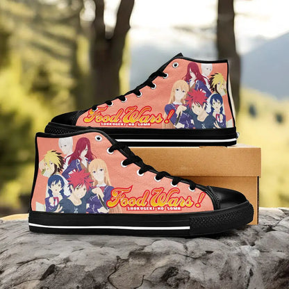 Shokugeki no Souma Custom High Top Sneakers Shoes