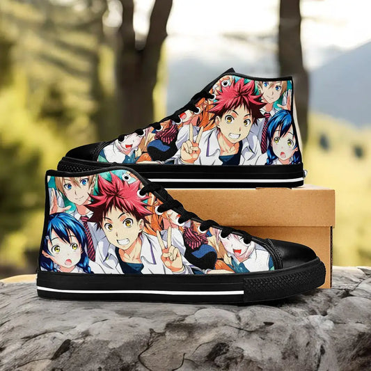 Shokugeki no Souma Custom High Top Sneakers Shoes