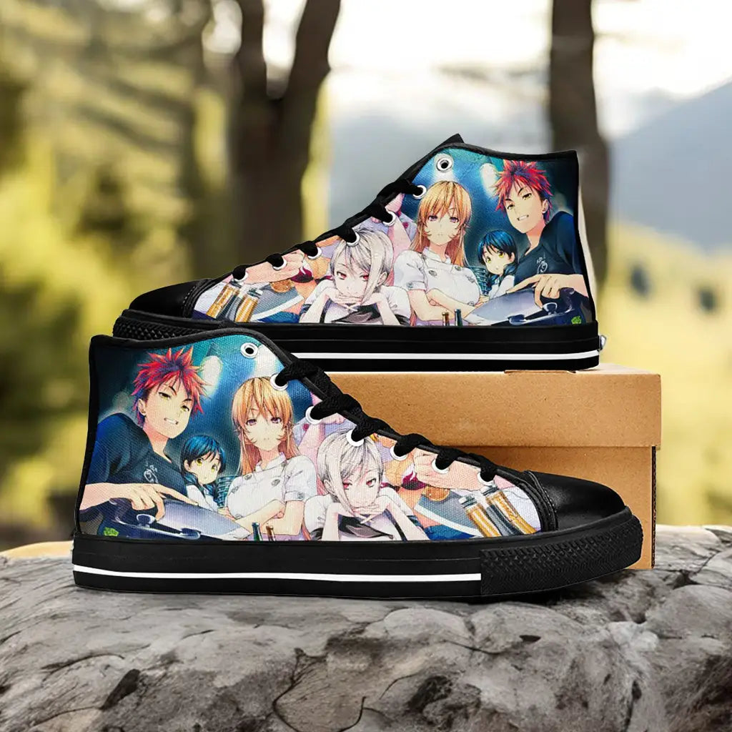 Shokugeki no Souma Custom High Top Sneakers Shoes