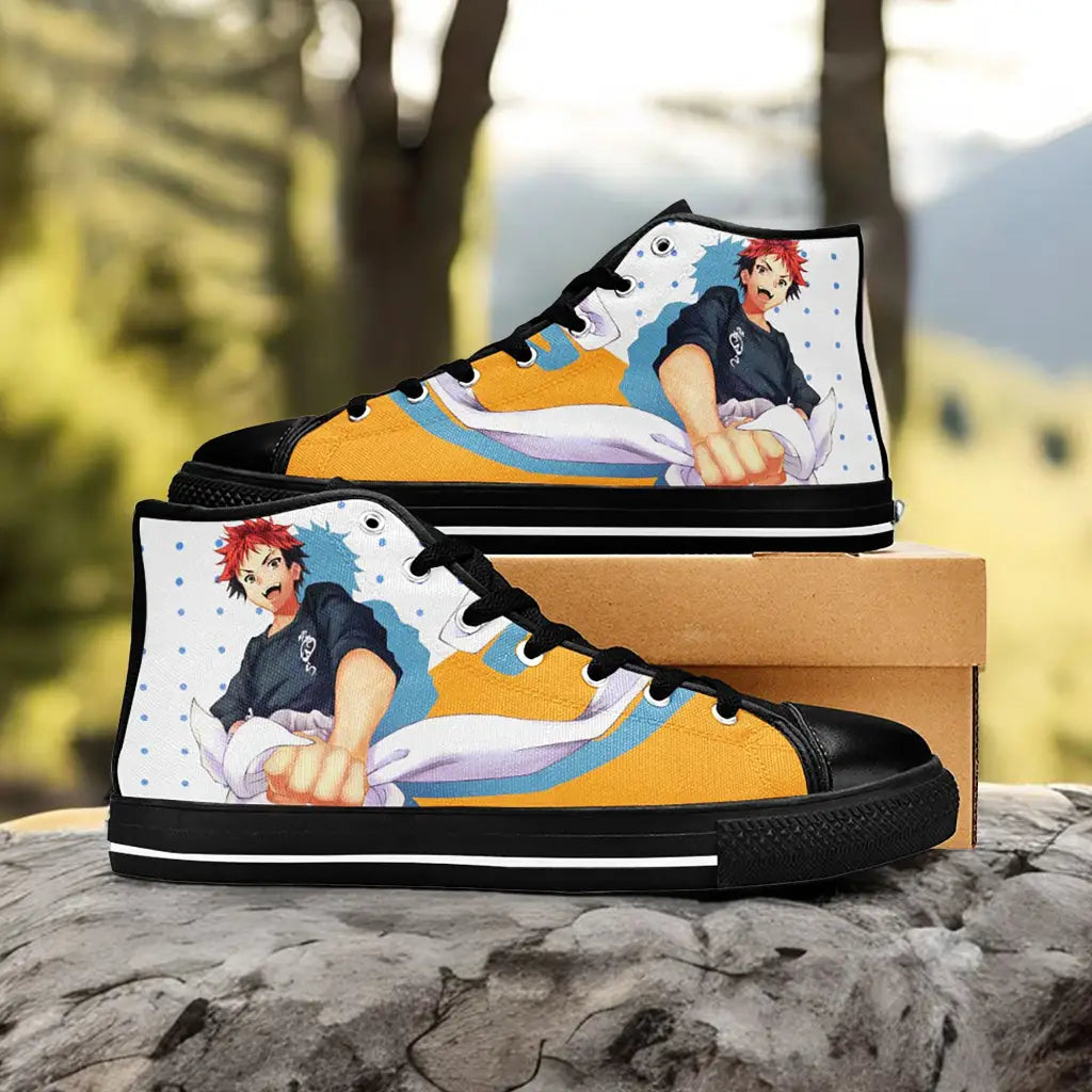 Shokugeki no Souma Custom High Top Sneakers Shoes