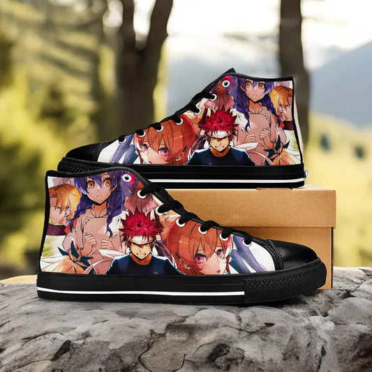 Shokugeki no Souma Custom High Top Sneakers Shoes