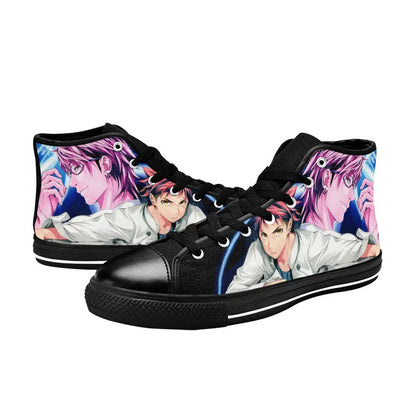 Shokugeki no Souma Shoes High Tops Sneakers for Kids and Adults