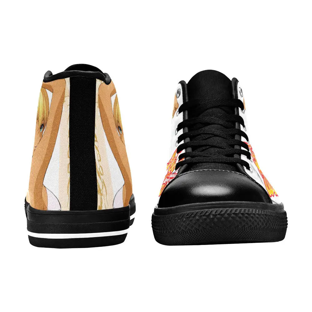 Shokugeki no Souma Ikumi Mito Custom High Top Sneakers Shoes