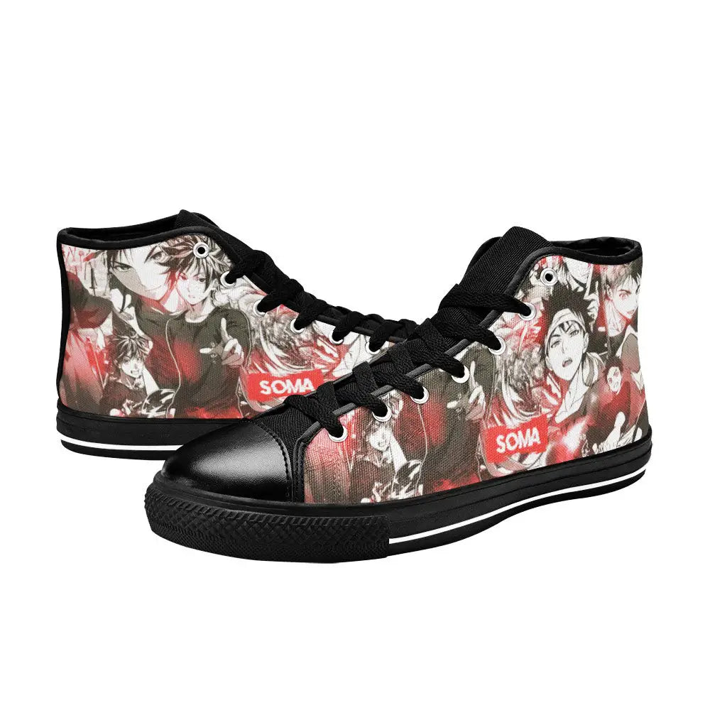 Shokugeki no Souma Custom High Top Sneakers Shoes