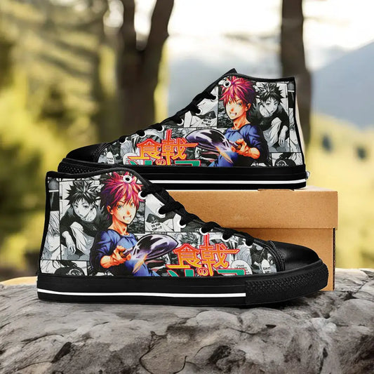 Shokugeki no Souma Custom High Top Sneakers Shoes