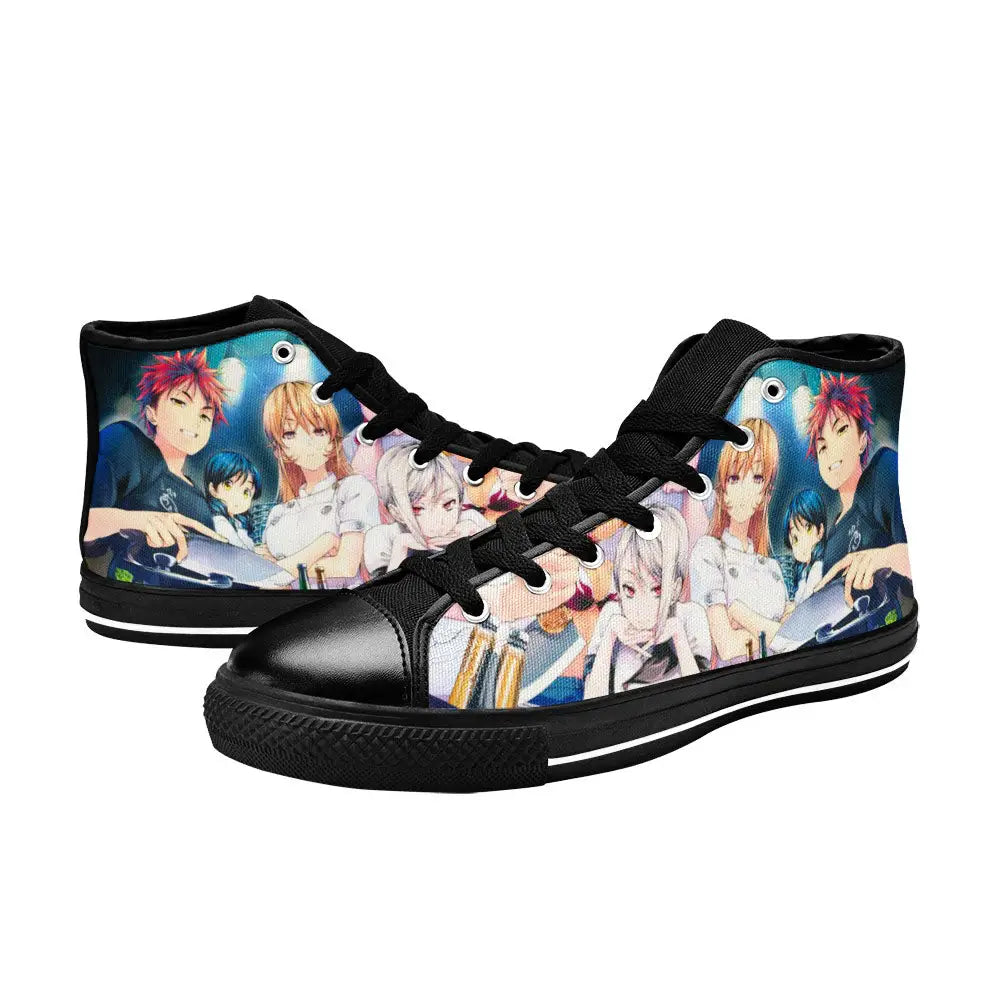 Shokugeki no Souma Custom High Top Sneakers Shoes