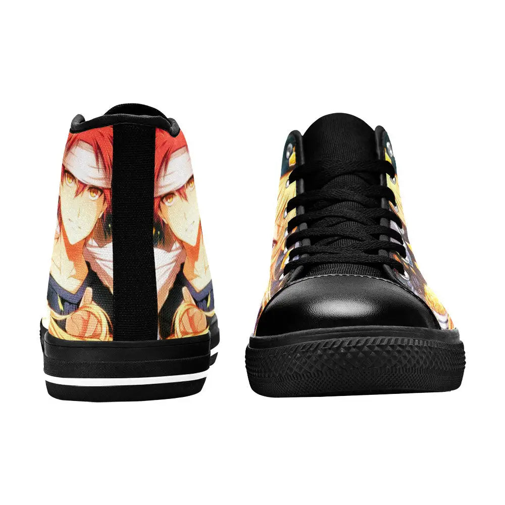 Shokugeki no Souma Custom High Top Sneakers Shoes