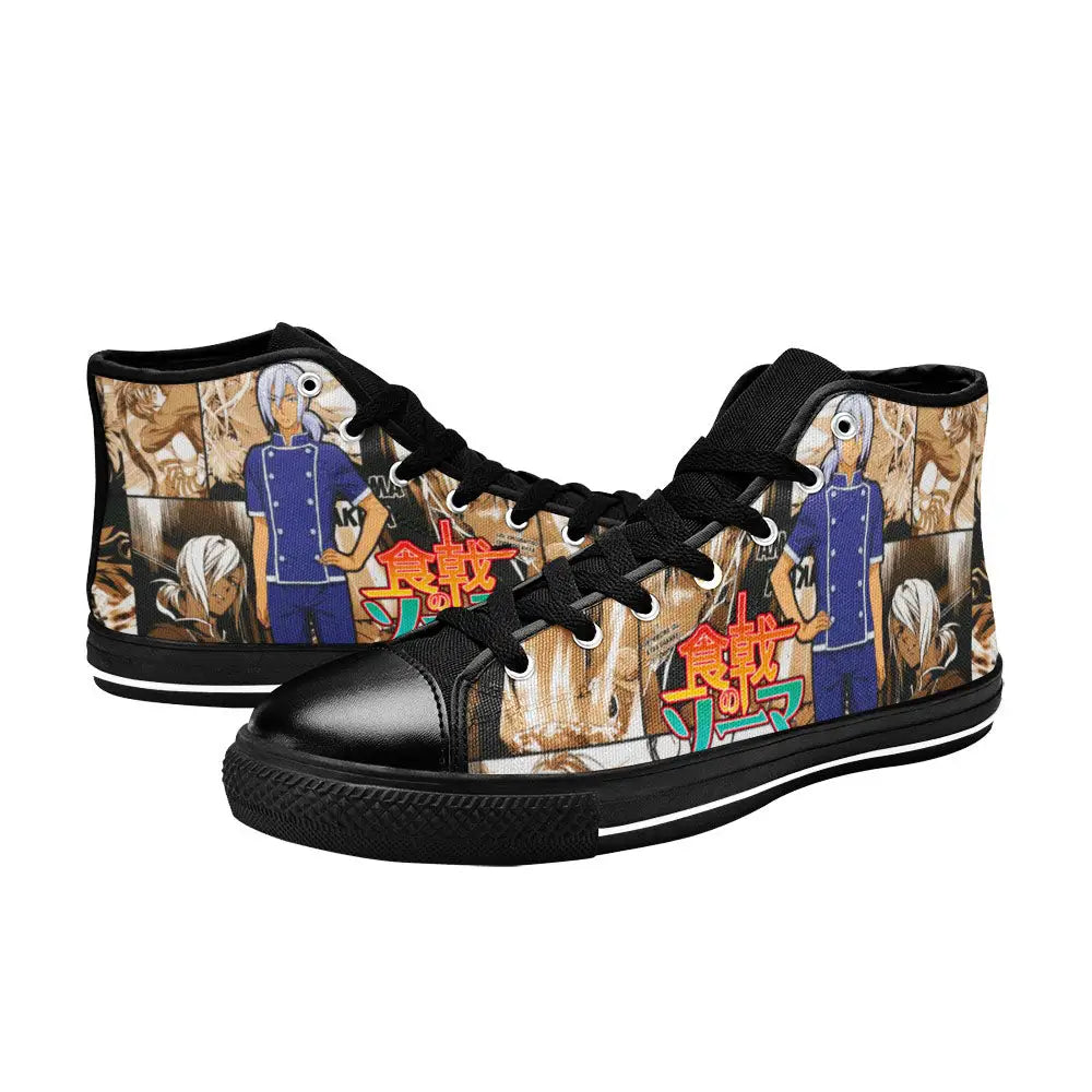 Shokugeki no Souma Custom High Top Sneakers Shoes