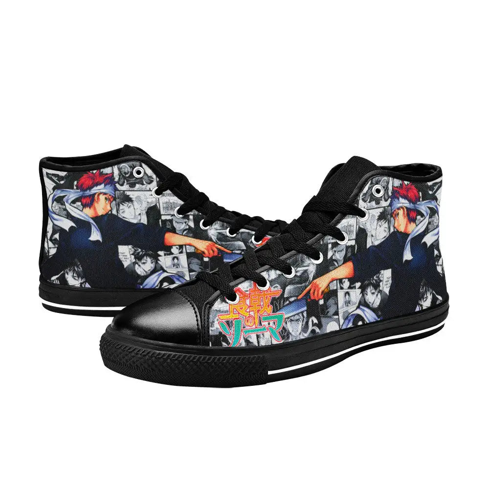 Shokugeki no Souma Custom High Top Sneakers Shoes