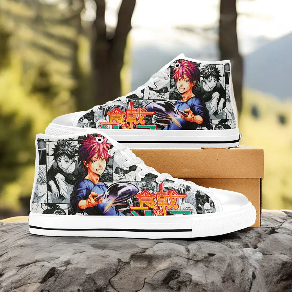 Shokugeki no Souma Custom High Top Sneakers Shoes