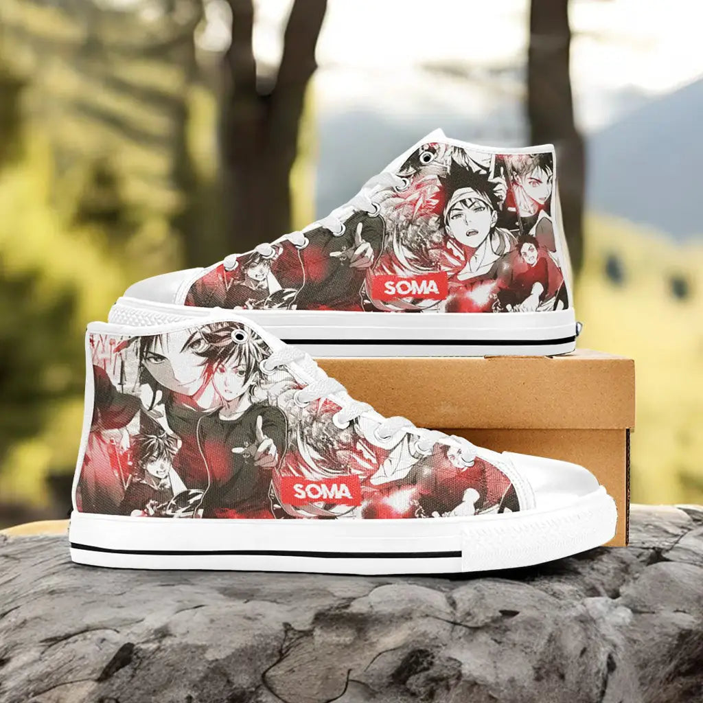 Shokugeki no Souma Custom High Top Sneakers Shoes