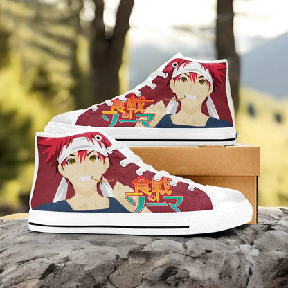 Shokugeki no Souma Custom High Top Sneakers Shoes