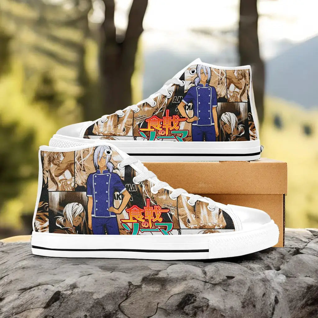 Shokugeki no Souma Custom High Top Sneakers Shoes