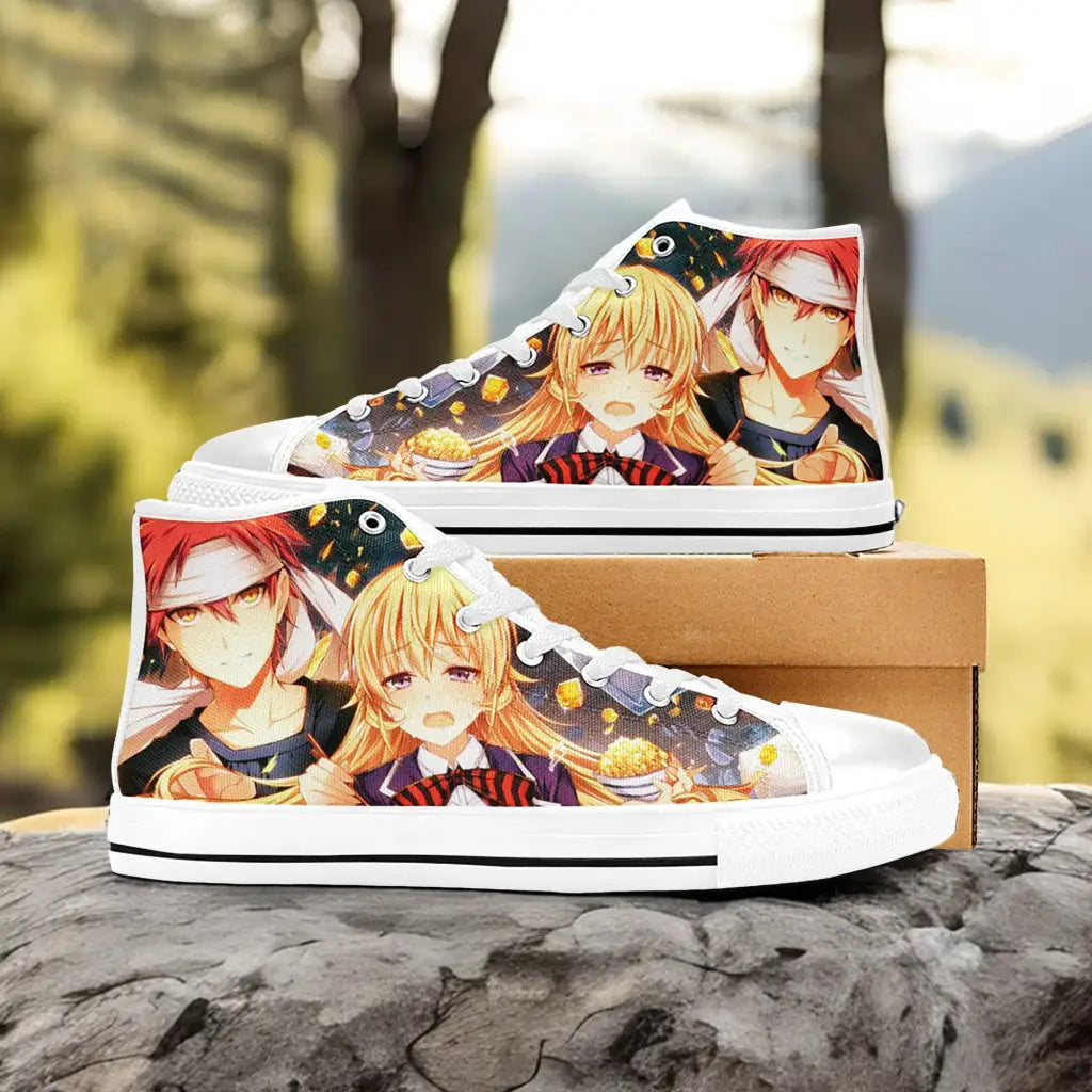 Shokugeki no Souma Custom High Top Sneakers Shoes