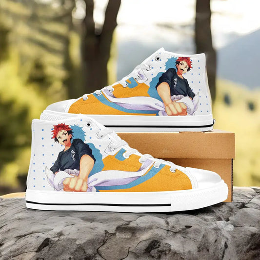 Shokugeki no Souma Custom High Top Sneakers Shoes