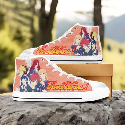 Shokugeki no Souma Custom High Top Sneakers Shoes