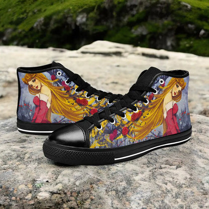 Sleeping Beauty Princess Aurora Custom High Top Sneakers Shoes