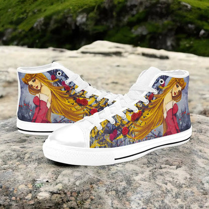 Sleeping Beauty Princess Aurora Custom High Top Sneakers Shoes