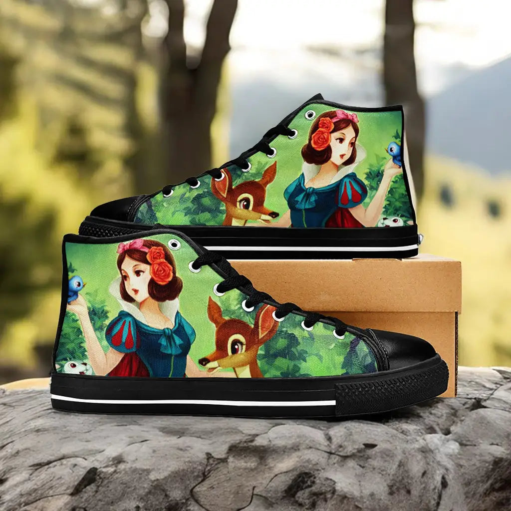 Snow White and the Seven Dwarfs Custom High Top Sneakers Shoes